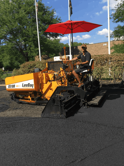 Paving equipment