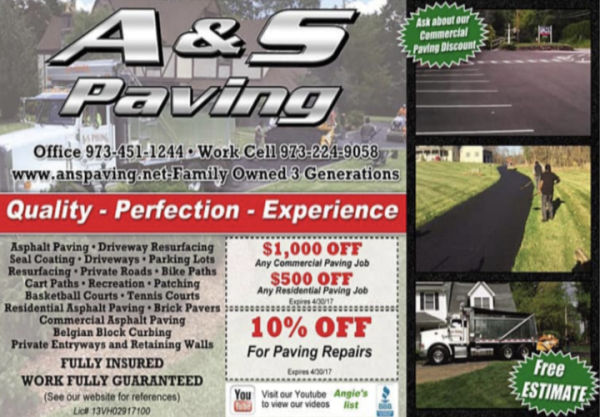 Commercial and Residential Paving Union NJ
